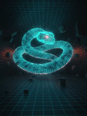 Snake artwork