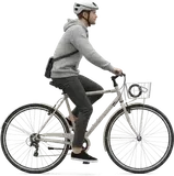 Side view of a bicycle
